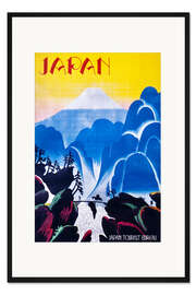 Gerahmter Kunstdruck Japan
