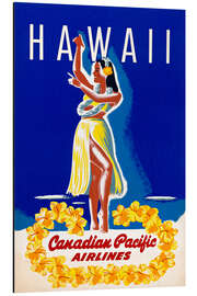 Magnettafel Hawaii (englisch)