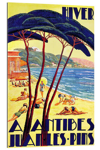 Gallery print Winter in Antibes (French)