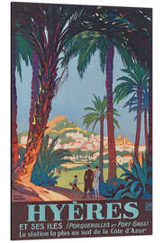 Magnettafel Hyeres (Französisch)
