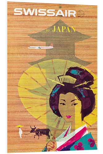 Stampa su PVC Swissair, Japan