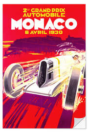 Wall sticker Grand Prix de Monaco 1930