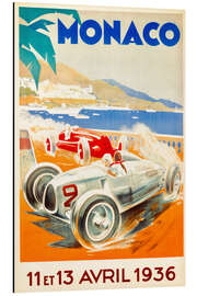 Magnettafel Großer Preis von Monaco 1936 (französisch)