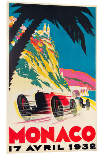 Acrylglas print Monaco 1932 (French)