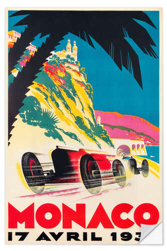 Wall sticker Monaco 1932 (French)