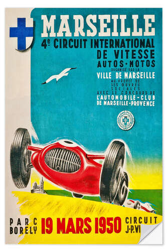 Wall sticker Marseilles (French)