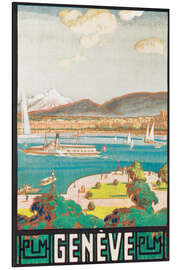 Magnettafel Genf (französisch)