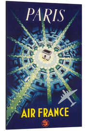 Magnettafel Paris Air France