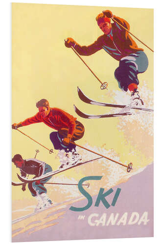 PVC print Ski in Canada (English)