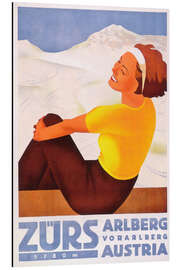 Magnettafel Zürs (Englisch)