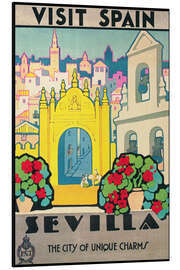 Magnettafel Besuchen Sie Spanien (englisch)