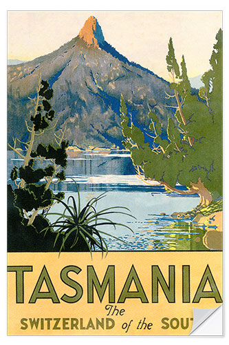 Wall sticker Tasmania, Switzerland of the South (English)