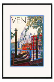 Gerahmter Kunstdruck Venedig