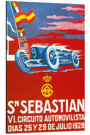 Magnettafel San Sebastian, 1928 (spanisch)