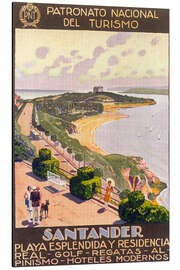 Magnettafel Santander (spanisch)