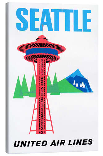 Quadro em tela Seattle