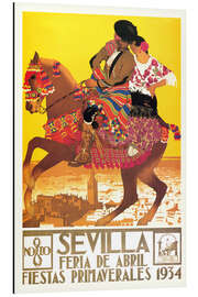 Magnettafel Sevilla (spanisch)