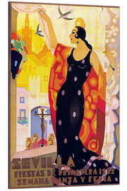 Magnettafel Sevilla (spanisch)