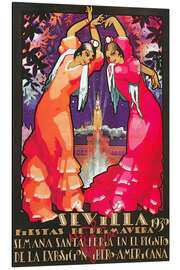 Magnettafel Frühlingsfest von Sevilla (spanisch)