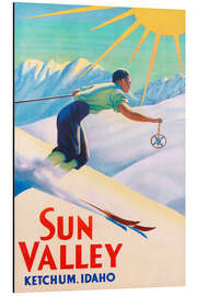 Magnettafel Sun Valley (englisch)