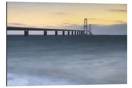 Obraz na aluminium Bridge Storebælt Østbroen, Denmark