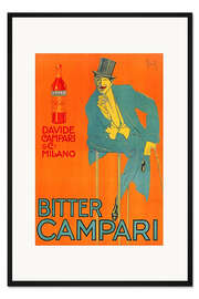 Gerahmter Kunstdruck Bitter Campari