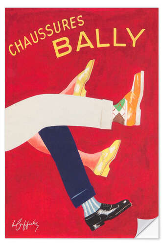 Wall sticker Bally shoes (french)