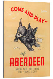 Aluminium print Come and play at Aberdeen