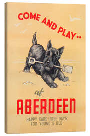 Stampa su tela Come and play at Aberdeen