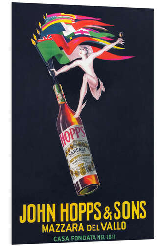 Foam board print John Hopps & Sons