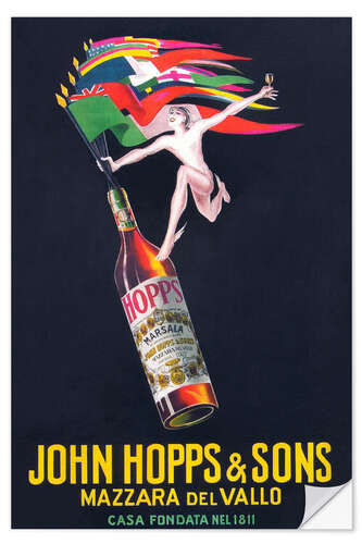 Självhäftande poster John Hopps & Sons