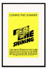 Gerahmter Kunstdruck Shining (englisch)