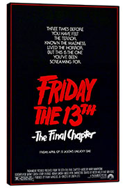 Canvas print Friday the 13th: The Final Chapter II