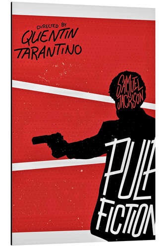 Aluminium print Pulp Fiction (English) II