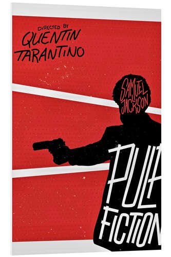 PVC-taulu Pulp Fiction (English) II