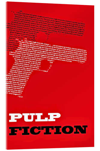 Acrylic print Pulp Fiction (English) III