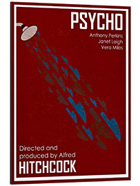 Aluminium print Psycho (English)