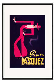 Gerahmter Kunstdruck Pepito Vasquez