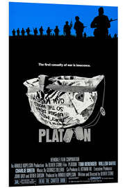 Hartschaumbild Platoon (englisch)
