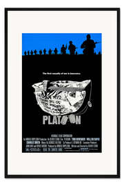 Gerahmter Kunstdruck Platoon (englisch)