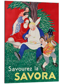 Magnettafel Genießen Sie die Savora (französisch)