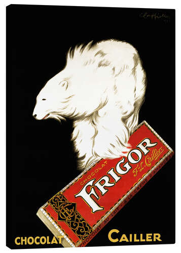 Stampa su tela Frigor, Chocolat Cailler