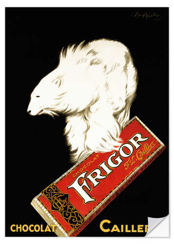 Wandsticker Frigor Schokolade (französisch)