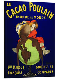 Magnettafel Kakao Poulain (französisch)