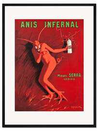 Gerahmter Kunstdruck Anis Infernal