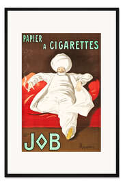 Gerahmter Kunstdruck Job Zigaretten (französisch)