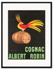 Gerahmter Kunstdruck Cognac Albert Robin