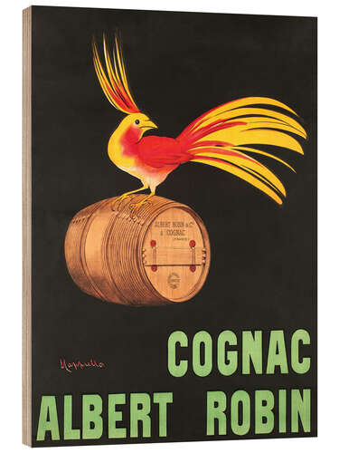 Holzbild Cognac Albert Robin