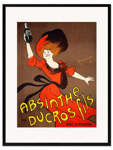 Framed art print Absinthe Ducros fils