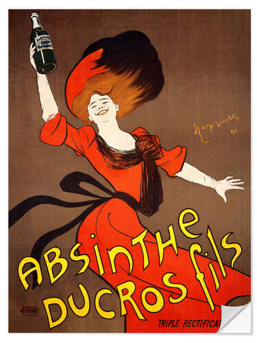 Wandsticker Absinthe Ducros fils